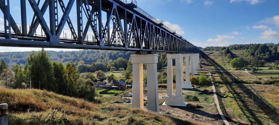 „LTG Infra“ baigė Lyduvėnų geležinkelio tilto remonto darbus