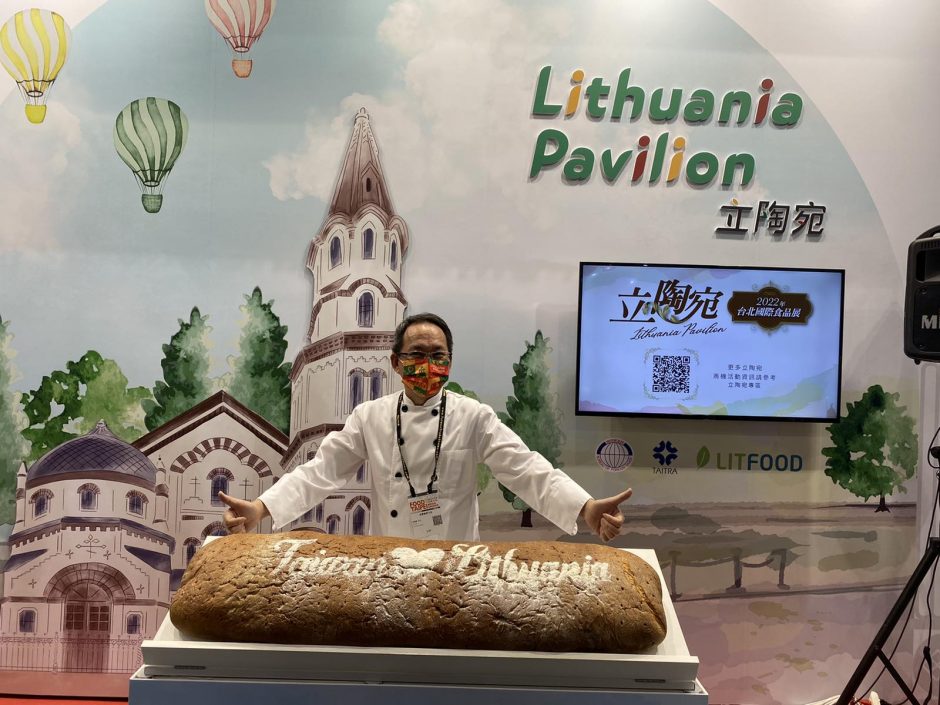 Taipėjuje prasidėjusioje maisto parodoje atidarytas Lietuvos paviljonas