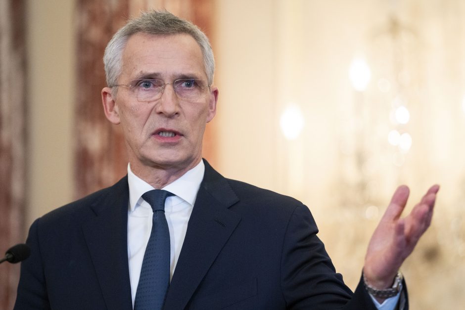 NATO vadovas J. Stoltenbergas planuoja palikti postą