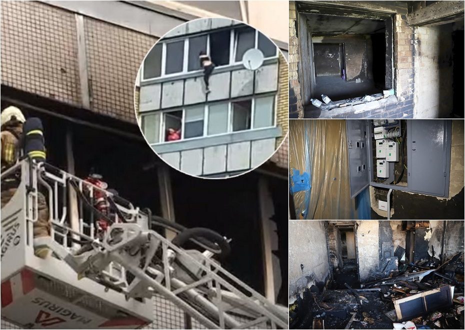 Tragedija Šiaulių daugiabutyje: evakuaciniai išėjimai buvo užrakinti, bet mergina galėjo išsigelbėti