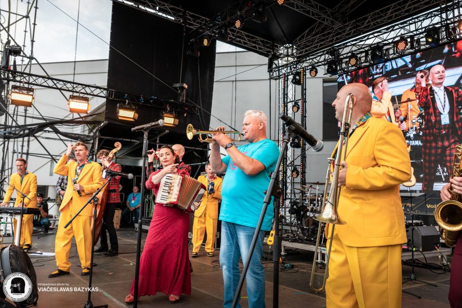 Festivalyje užsienio muzikos žvaigždės scena dalinosi su jaunaisiais Klaipėdos muzikantais