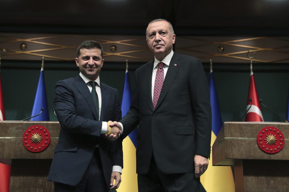 Turkijos prezidentas: Ankara nepripažįsta Krymo aneksijos