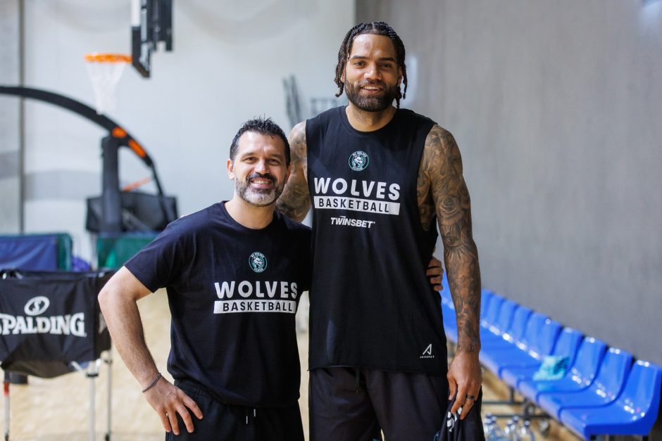 „Wolves Twinsbet“ komanda susirinko į pirmąją treniruotę