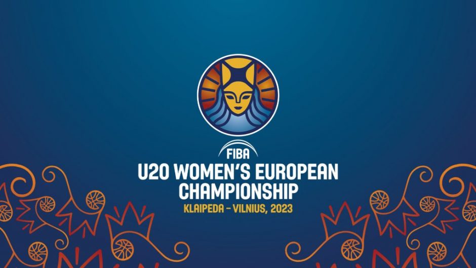 U20 merginų čempionato logotipas įkūnija lietuvišką simboliką