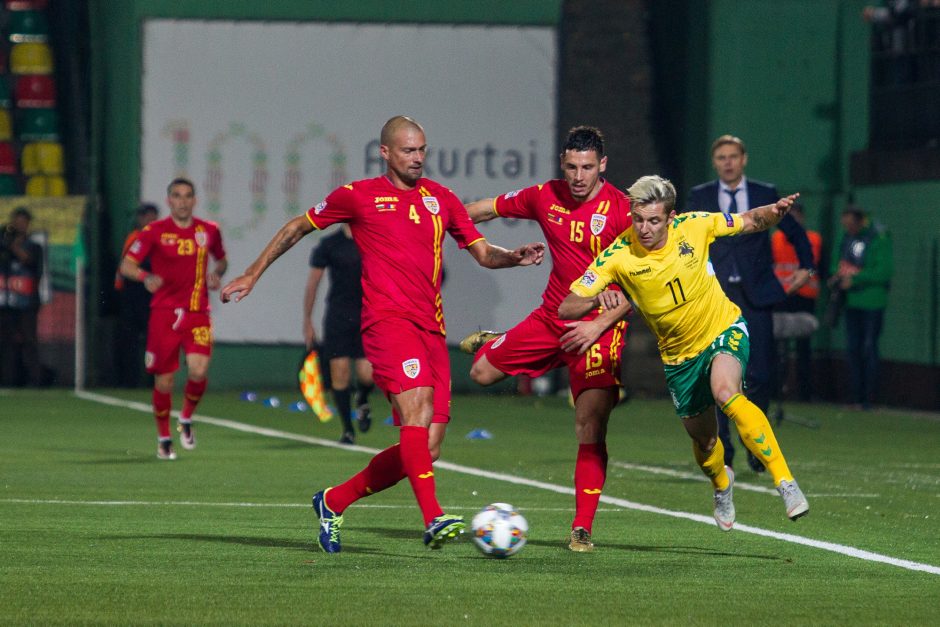 Tautų lygoje – apmaudus Lietuvos futbolininkų pralaimėjimas Rumunijai