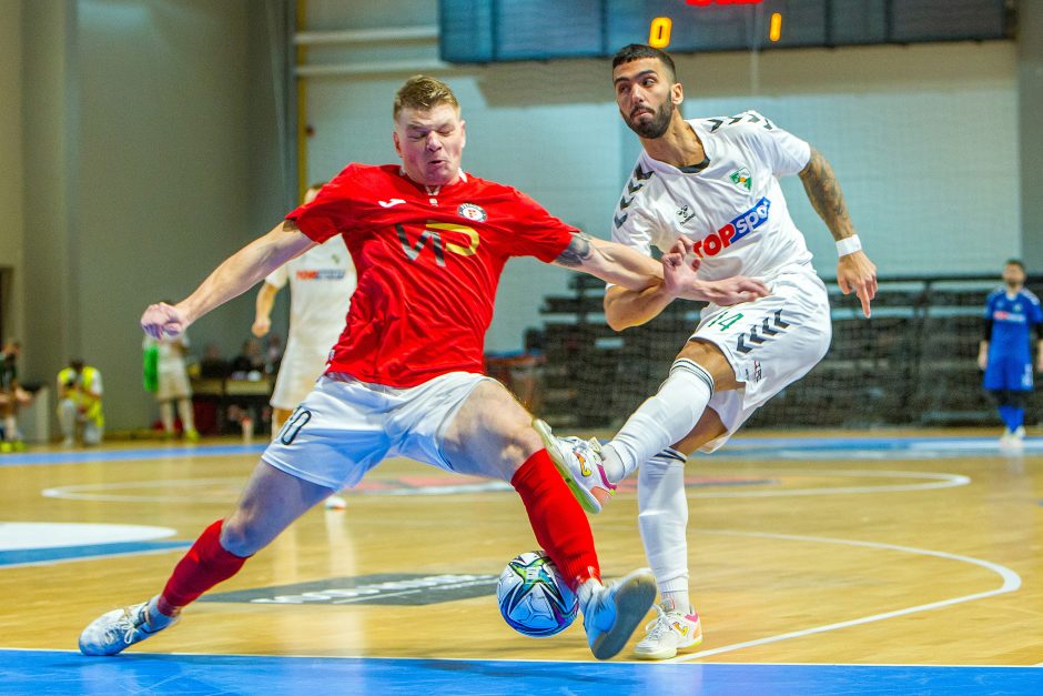 „Kauno Žalgiris“ pergale startavo UEFA Futsal Čempionų lygoje 