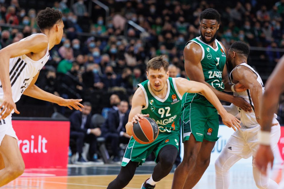 „Žalgiris“ namuose turėjo pripažinti ASVEL pranašumą