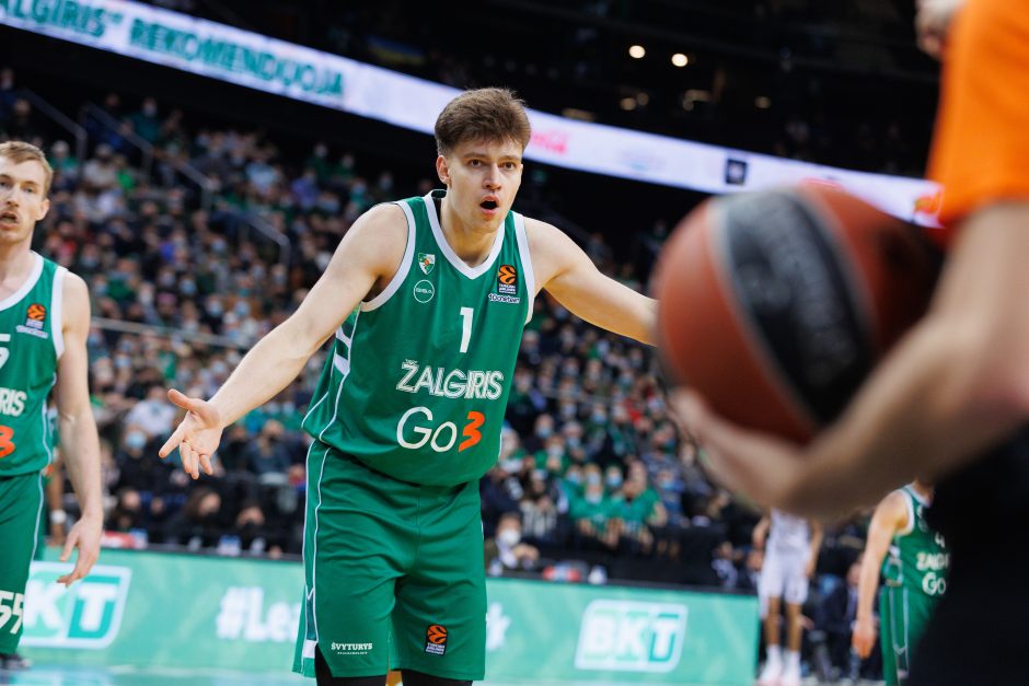 „Žalgiris“ namuose turėjo pripažinti ASVEL pranašumą