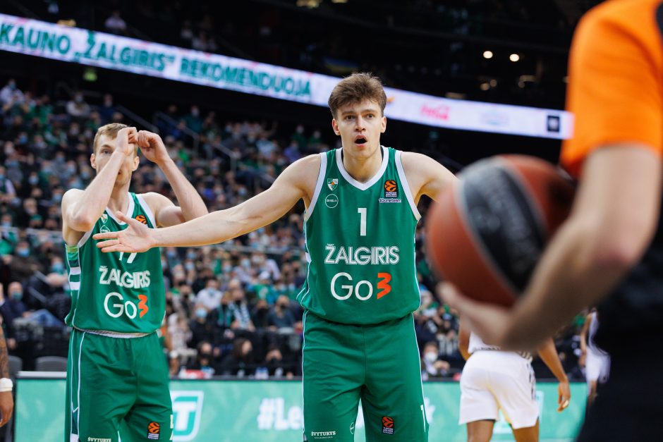 „Žalgiris“ namuose turėjo pripažinti ASVEL pranašumą