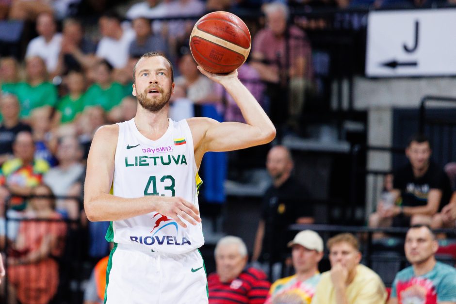 Kontrolinės krepšinio rungtynės: Lietuva – Estija 84:70