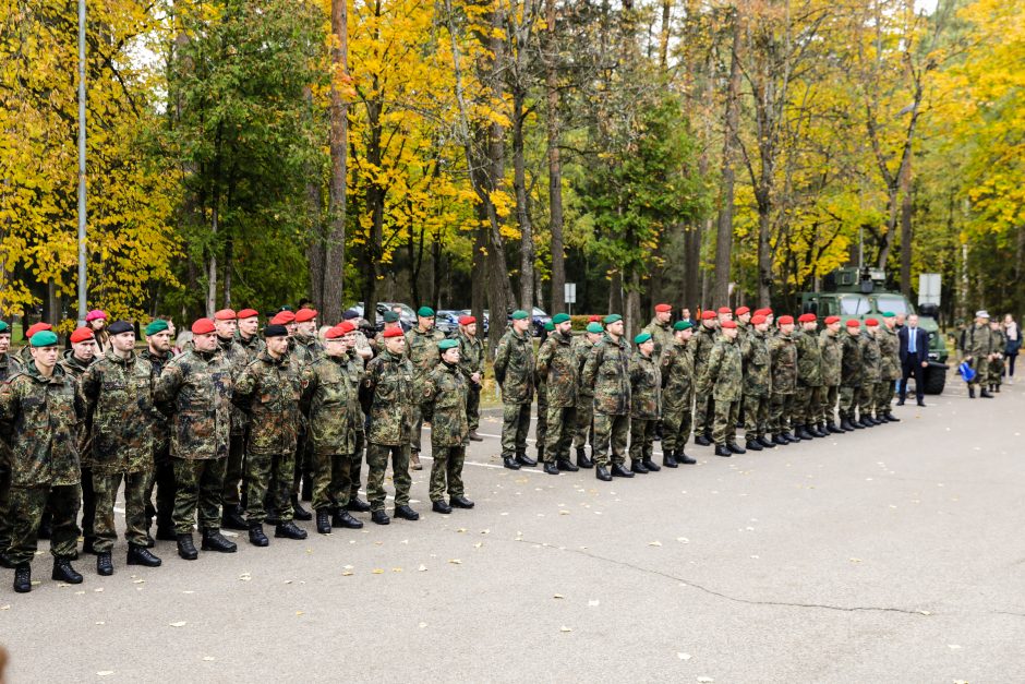 Ministrai: esant krizei, Vokietijos brigada būtų dislokuojama Lietuvoje per 10 dienų 