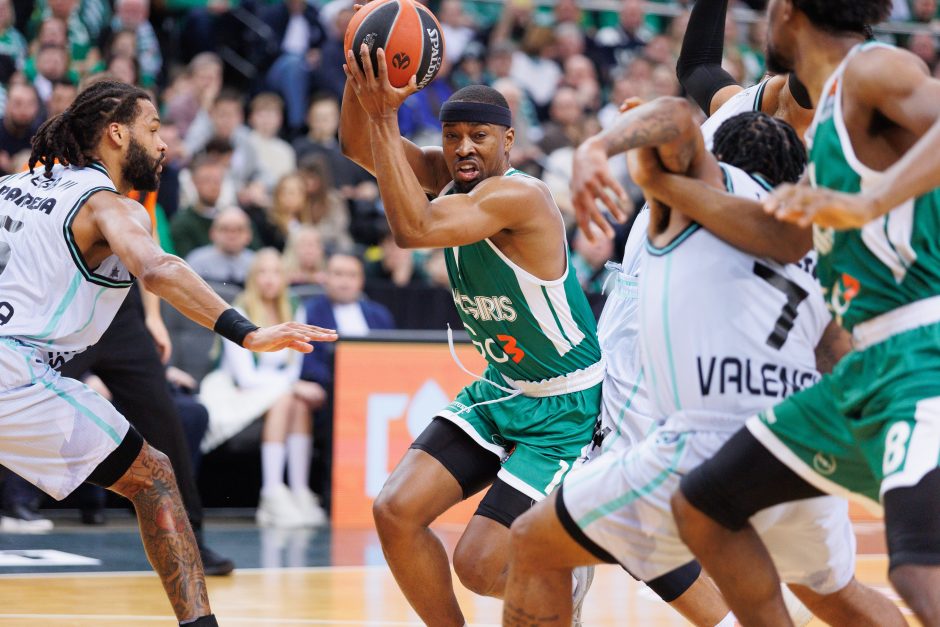 Eurolyga: Kauno „Žalgiris“ – Valensijos „Basket“ 95:74