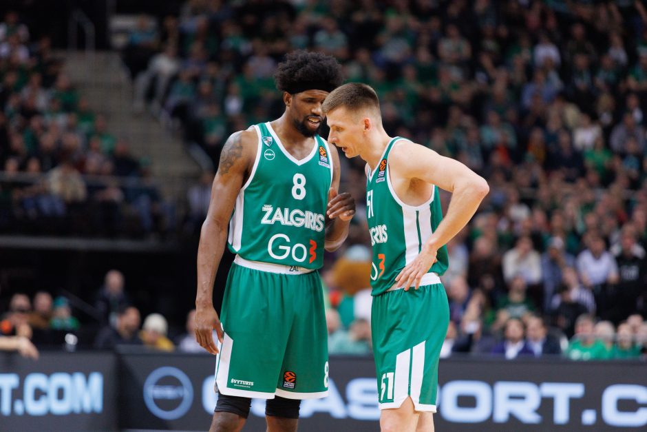 Eurolyga: Kauno „Žalgiris“ – Valensijos „Basket“ 95:74