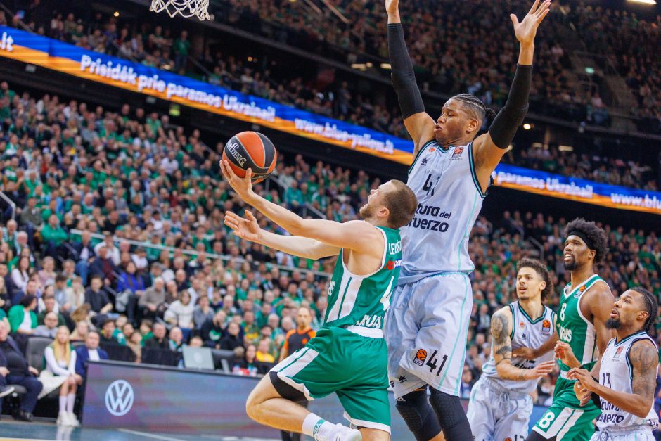 Eurolyga: Kauno „Žalgiris“ – Valensijos „Basket“ 95:74