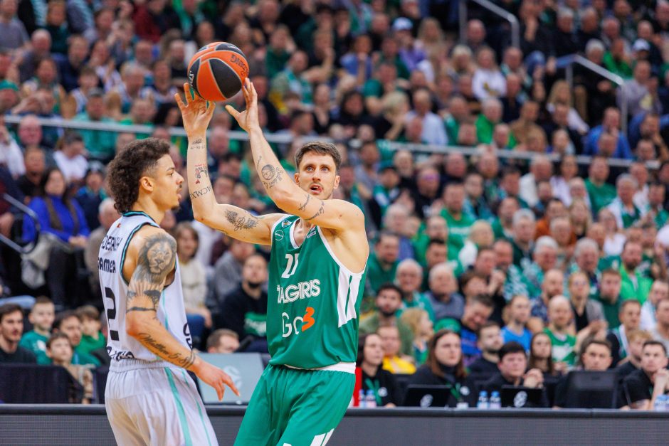 Eurolyga: Kauno „Žalgiris“ – Valensijos „Basket“ 95:74