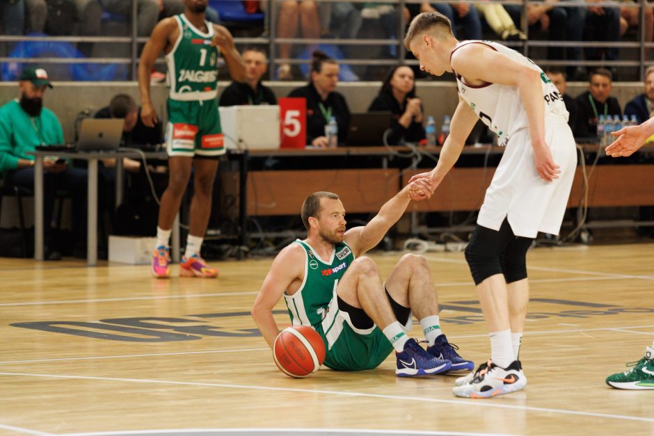 LKL pusfinalis: Kauno „Žalgiris“ – Panevėžio „Lietkabelis“ 69:58