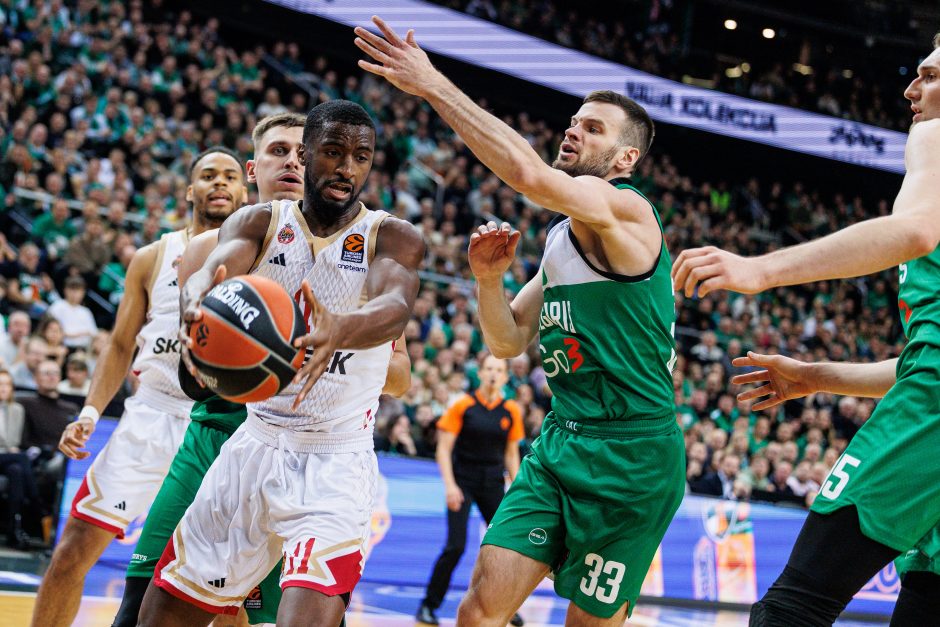 Eurolyga: Kauno „Žalgiris“  –  „Monaco“ 79:83