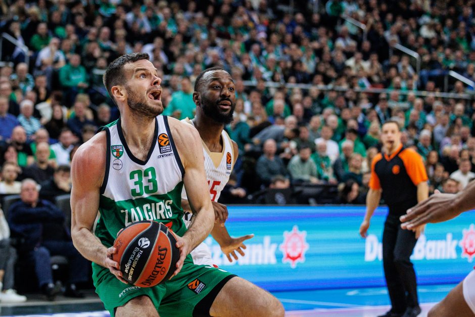 Eurolyga: Kauno „Žalgiris“  –  „Monaco“ 79:83