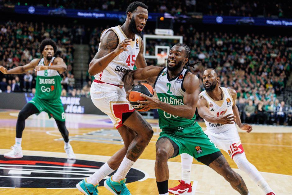 Eurolyga: Kauno „Žalgiris“  –  „Monaco“ 79:83