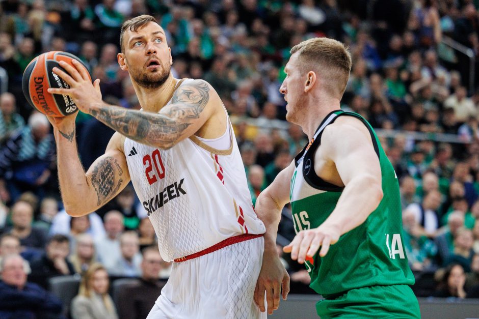 Eurolyga: Kauno „Žalgiris“  –  „Monaco“ 79:83