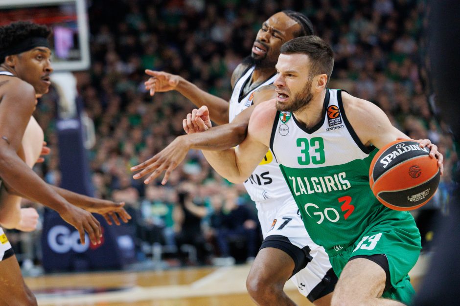 Eurolyga: Kauno „Žalgiris“  – Belgrado „Partizan“ 85:93