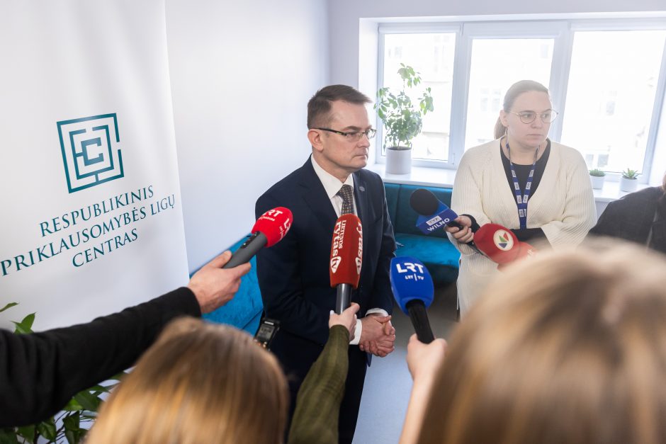 Atnaujinto Respublikinio priklausomybės ligų centro filialo atidarymas Vilniuje
