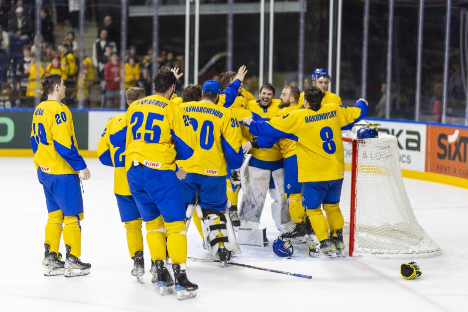 Ledo ritulio rungtynės: Lietuva – Ukraina 1:4