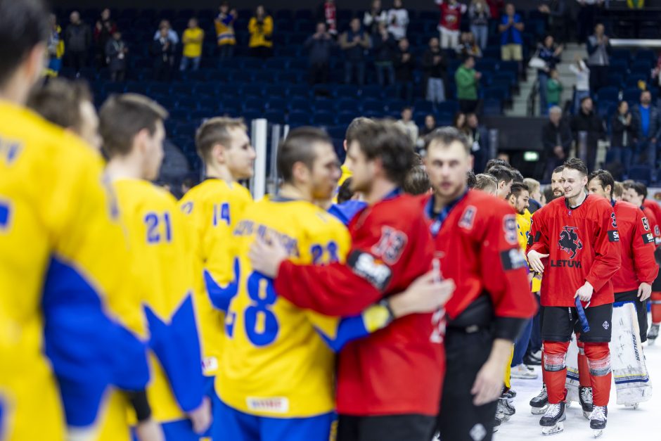 Ledo ritulio rungtynės: Lietuva – Ukraina 1:4