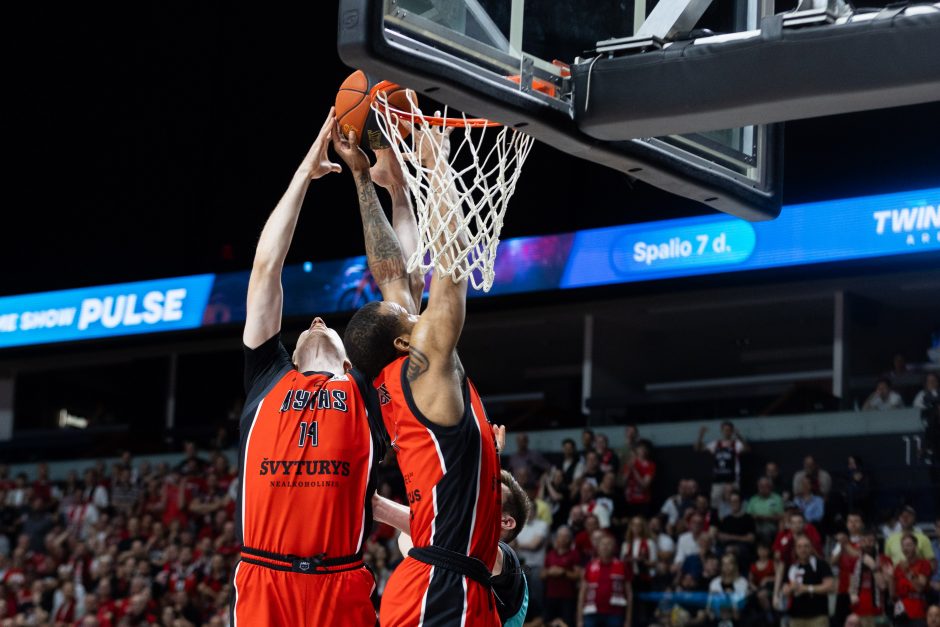 Vilniaus derbyje vicečempionai varžovus prirėmė prie sienos