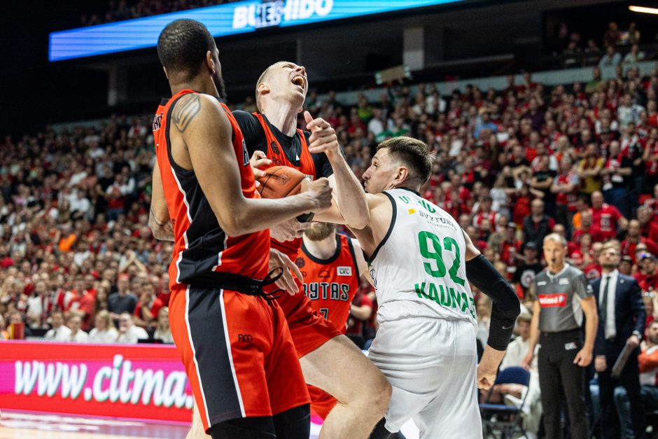 M. Fosterio metimu „Žalgirį“ nužudęs „Rytas“ – „Betsafe-LKL“ čempionas!