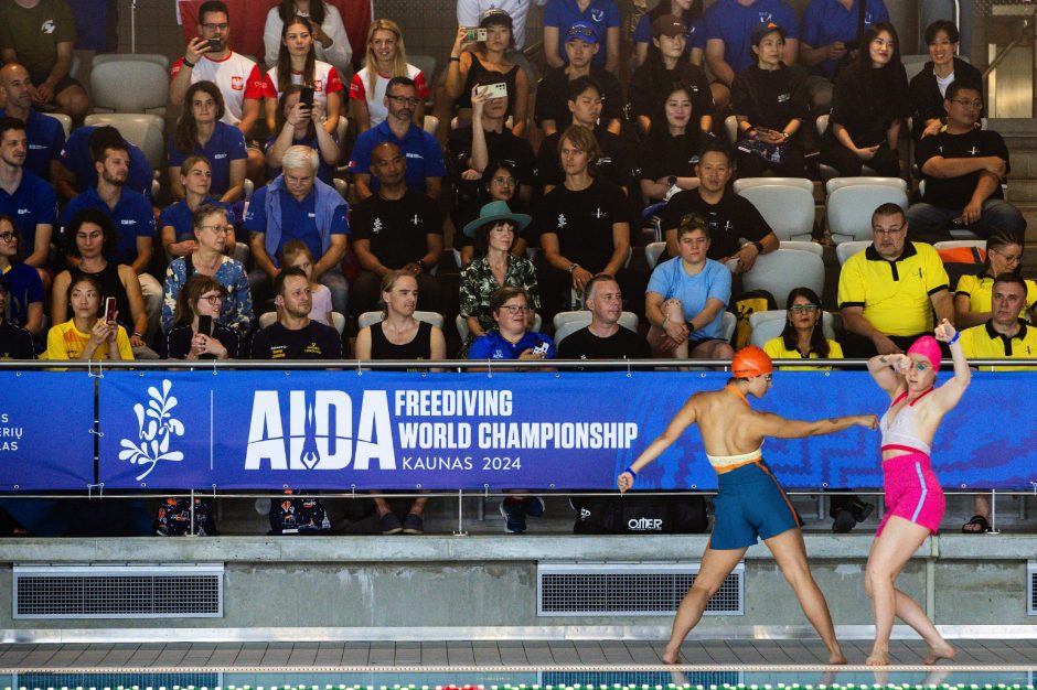 Kaune oficialiai atidarytas 32-asis AIDA pasaulio laisvojo nardymo čempionatas