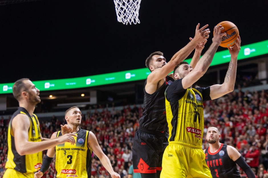 FIBA Čempionų lyga: Vilniaus „Rytas“ – Sombathėjaus „Falco“ 103:83