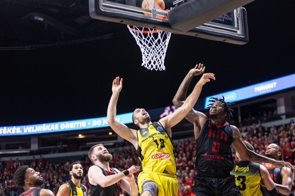 FIBA Čempionų lyga: Vilniaus „Rytas“ – Sombathėjaus „Falco“ 103:83