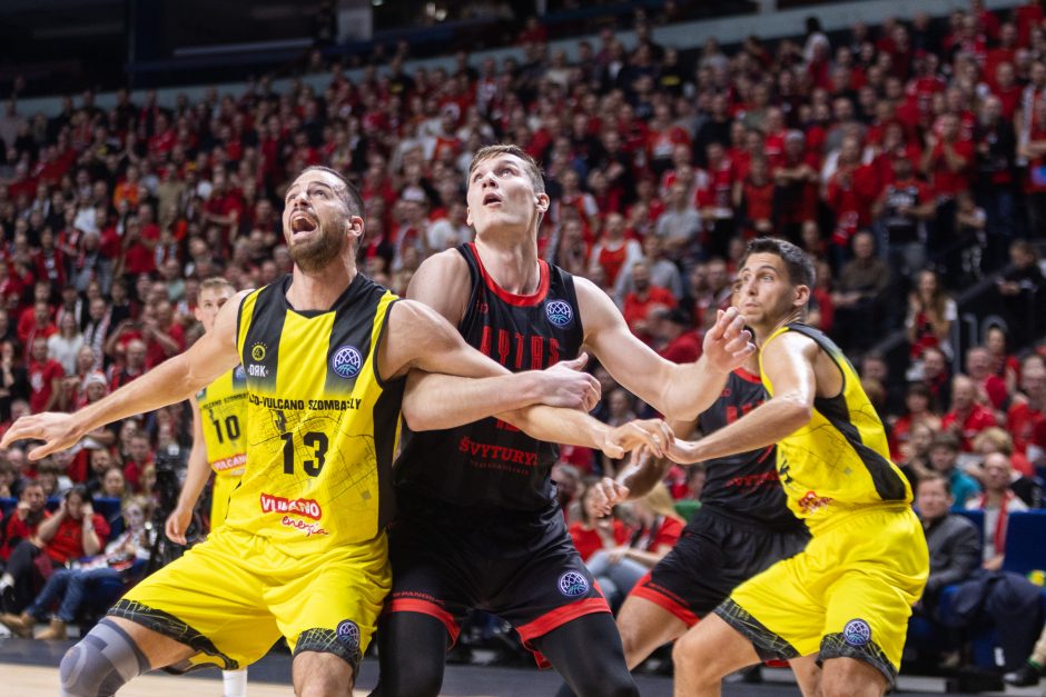 FIBA Čempionų lyga: Vilniaus „Rytas“ – Sombathėjaus „Falco“ 103:83