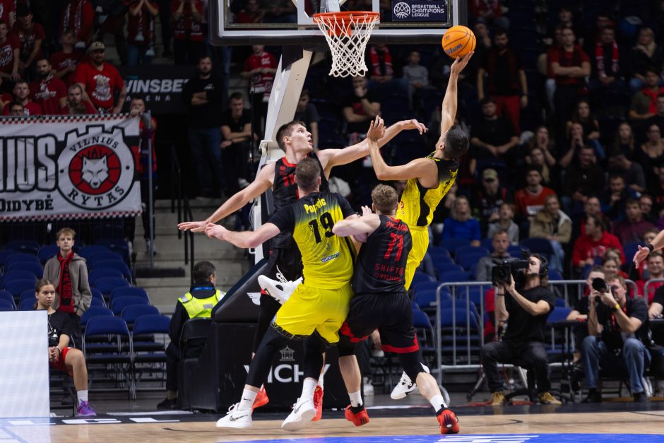 FIBA Čempionų lyga: Vilniaus „Rytas“ – Sombathėjaus „Falco“ 103:83