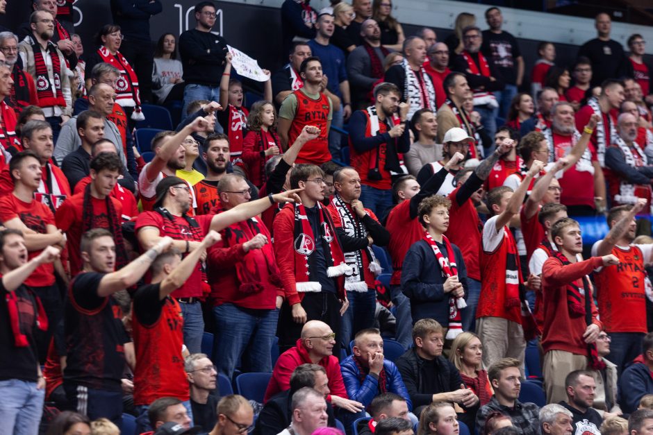 FIBA Čempionų lyga: Vilniaus „Rytas“ – Sombathėjaus „Falco“ 103:83