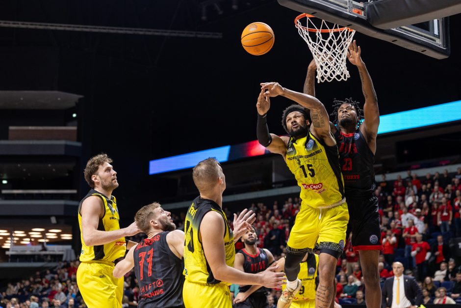 FIBA Čempionų lyga: Vilniaus „Rytas“ – Sombathėjaus „Falco“ 103:83