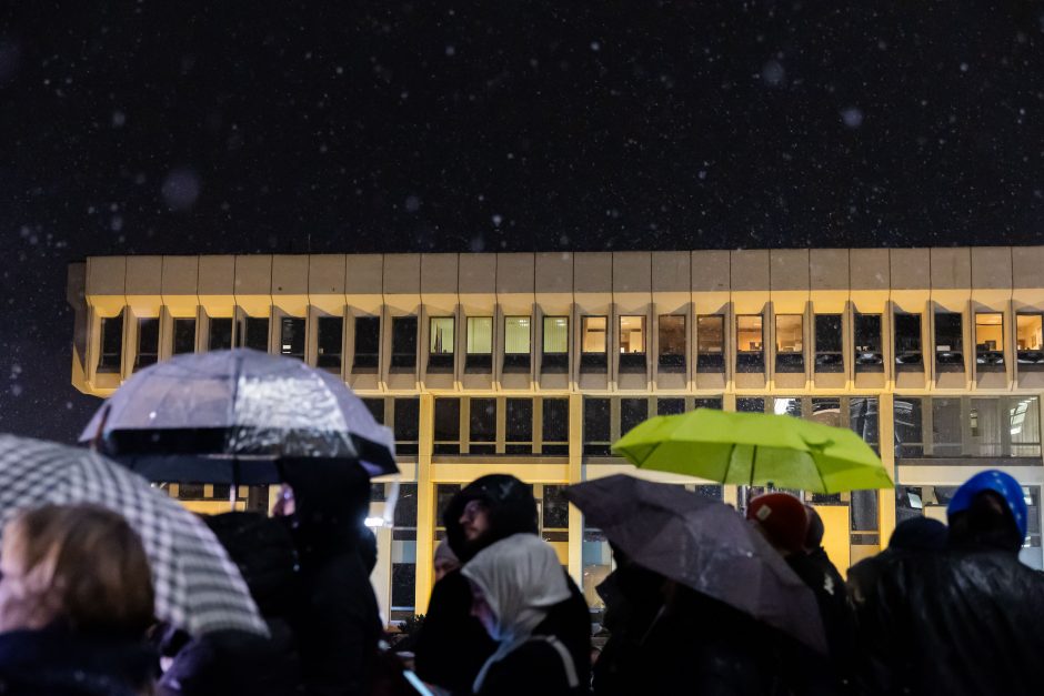 G. Paluckas neatsakė į protestuotojų kvietimą ateiti į mitingą: nepritariu pačiai idėjai