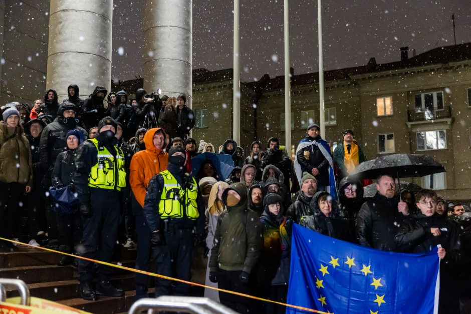 G. Paluckas neatsakė į protestuotojų kvietimą ateiti į mitingą: nepritariu pačiai idėjai