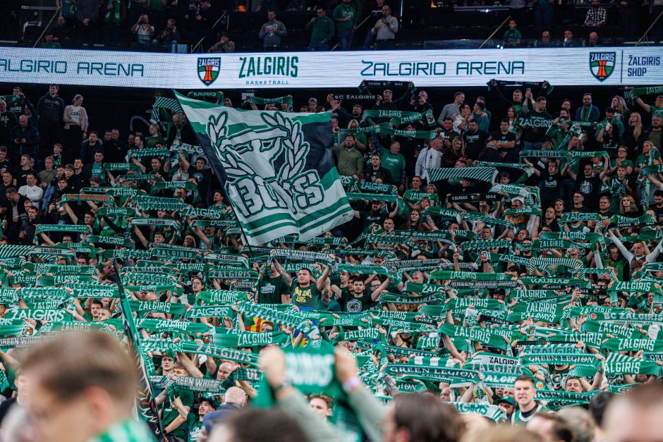 Šventė Kaune: „Žalgiris“ įveikė Eurolygos čempionus