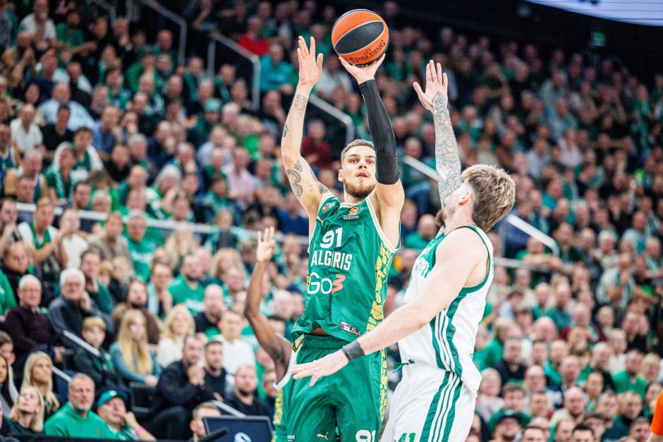 Šventė Kaune: „Žalgiris“ įveikė Eurolygos čempionus