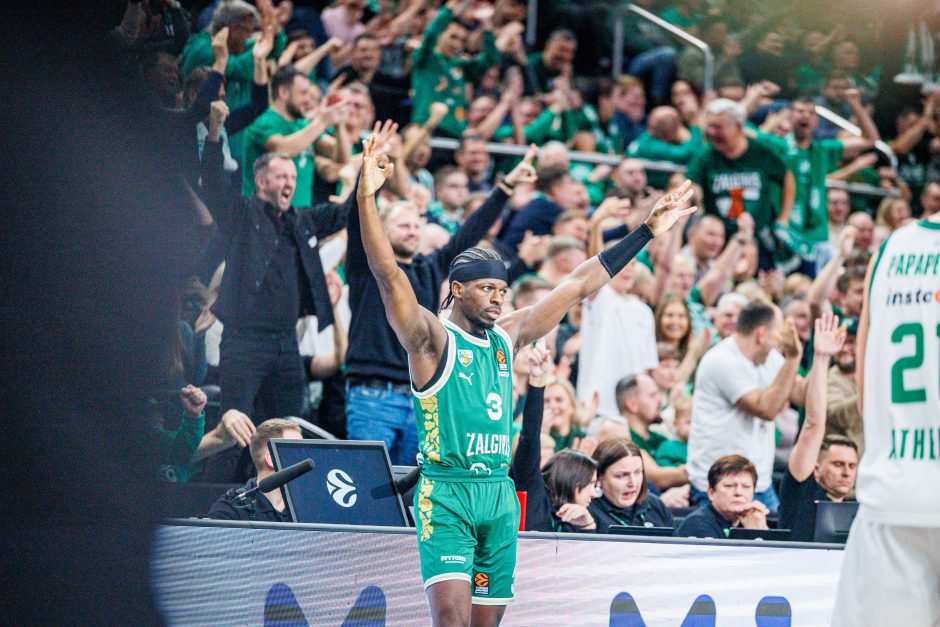 Šventė Kaune: „Žalgiris“ įveikė Eurolygos čempionus