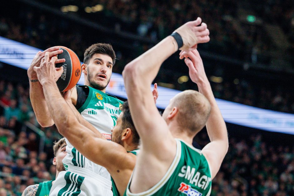 Šventė Kaune: „Žalgiris“ įveikė Eurolygos čempionus