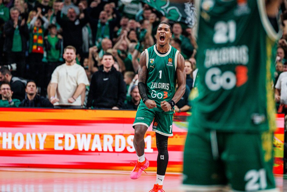 Šventė Kaune: „Žalgiris“ įveikė Eurolygos čempionus