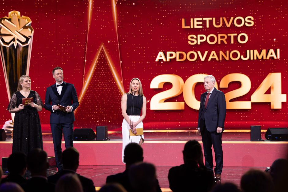 Lietuvos sporto apdovanojimuose – Mykolo Aleknos ir Dominikos Banevič triumfas 