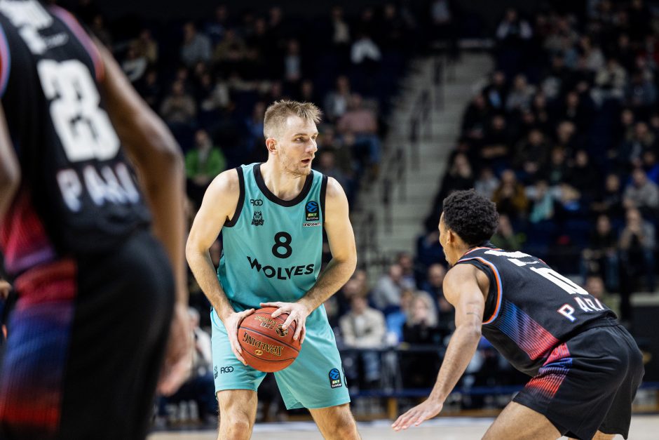 Europos taurė: Vilniaus „Wolves“ – Paryžiaus „Paris Basketball“ 79:110