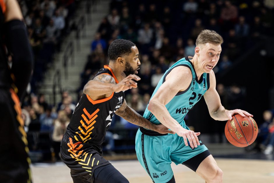 Europos taurė: Vilniaus „Wolves“ – Londono „Lions“ 87:101