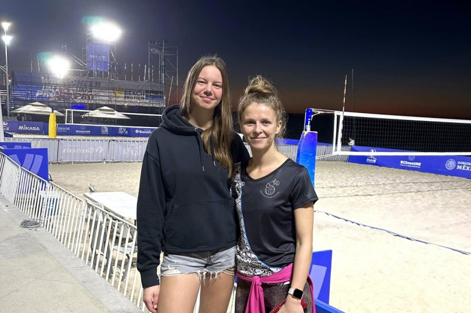 Tinklininkės M. Paulikienė ir A. Raupelytė įveikė „Pro Beach Tour Challenge“ turnyro kvalifikaciją
