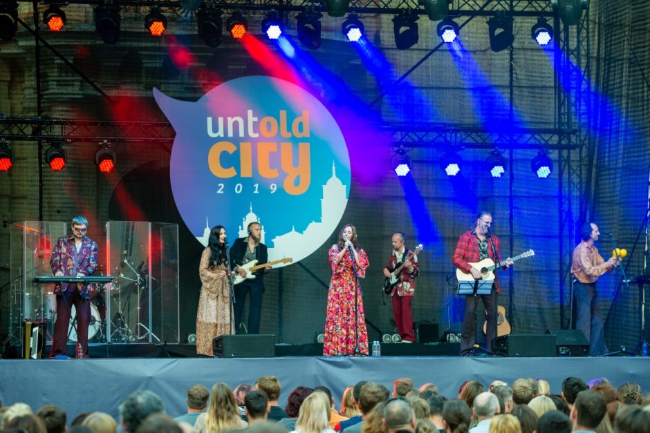 Festivalyje „Untold City“ nostalgiškai suskambo grupės „Skylė“ garsiausios dainos