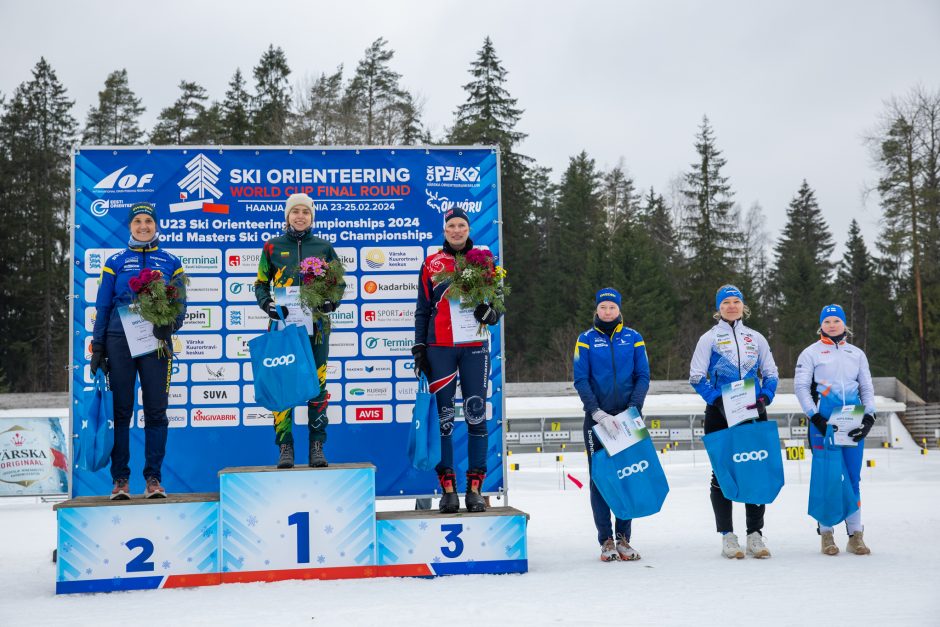 J. Traubaitė laimėjo Pasaulio orientavimosi sporto slidėmis taurės etapą Estijoje